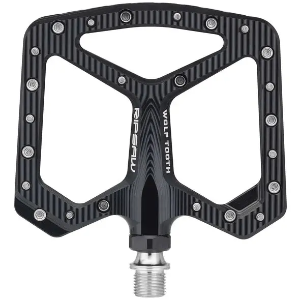 Wolf Tooth Components Ripsaw Aluminum Flat Pedals - Black 2