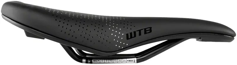 Wtb Devo Pickup Medium Fusion Form Saddle - Cromoly Rail - Black 2