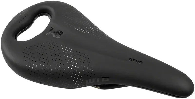 Wtb Devo Pickup Medium Fusion Form Saddle - Stainless Rail - Black 1
