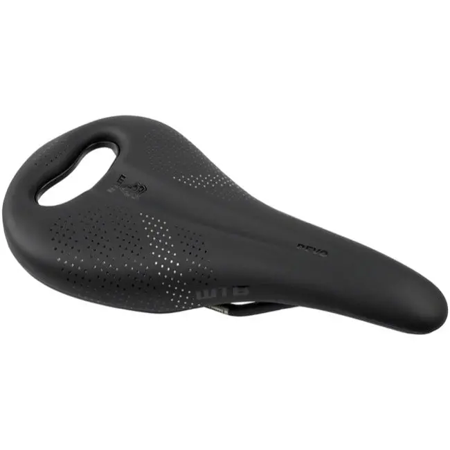 Wtb Devo Pickup Medium Fusion Form Saddle - Titanium Rail - Black 1