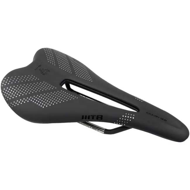 Wtb Gravelier Medium Fusion Form Saddle - Stainless Rail - Black 1