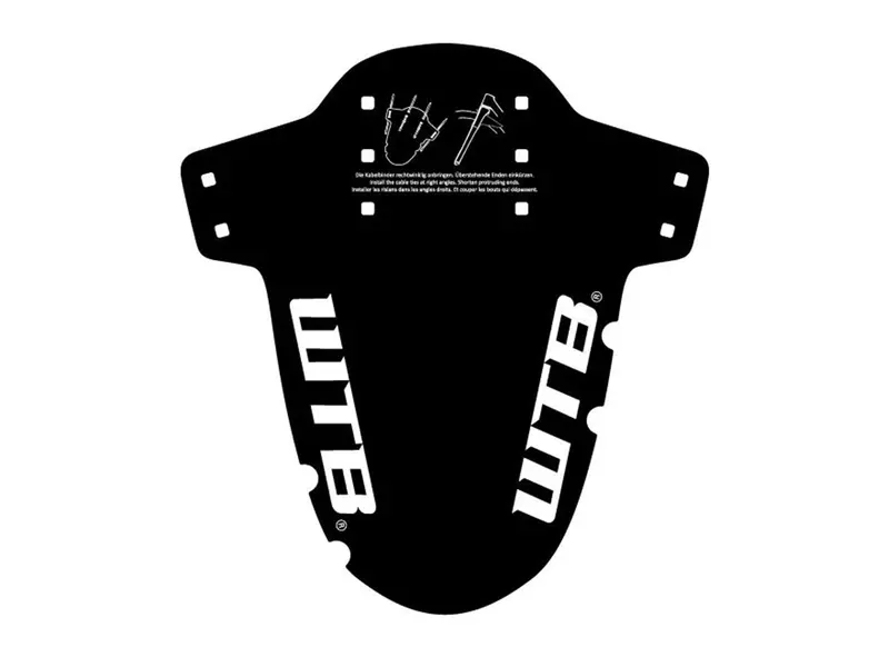 Wtb Wtb Logo Gravel Mud Guard - Black 1