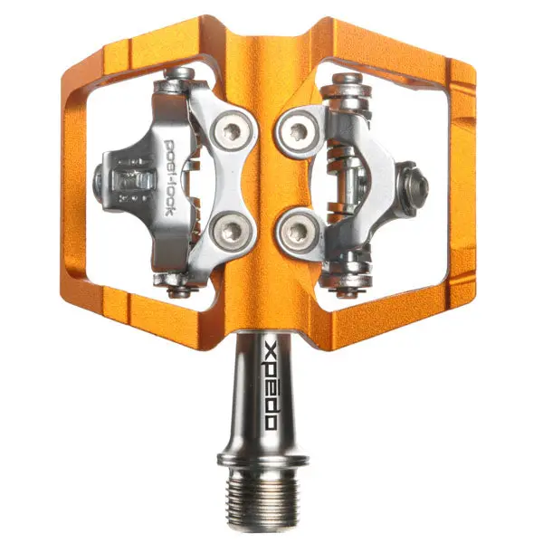 Xpedo Baldwin Trail Pedals -Ti Spindle - Orange 2