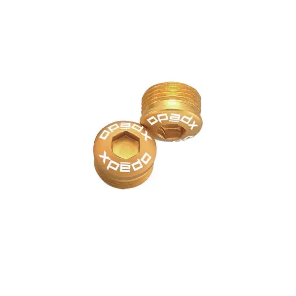 Xpedo M Force End Caps - Gold 1