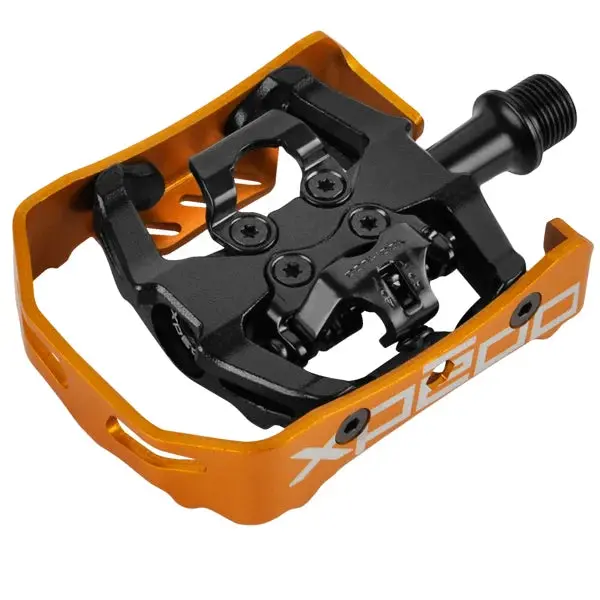 Xpedo Milo Flat Pedals - Orange 1