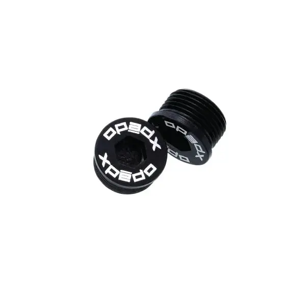 Xpedo Pedal Flat End Cap - Black 1