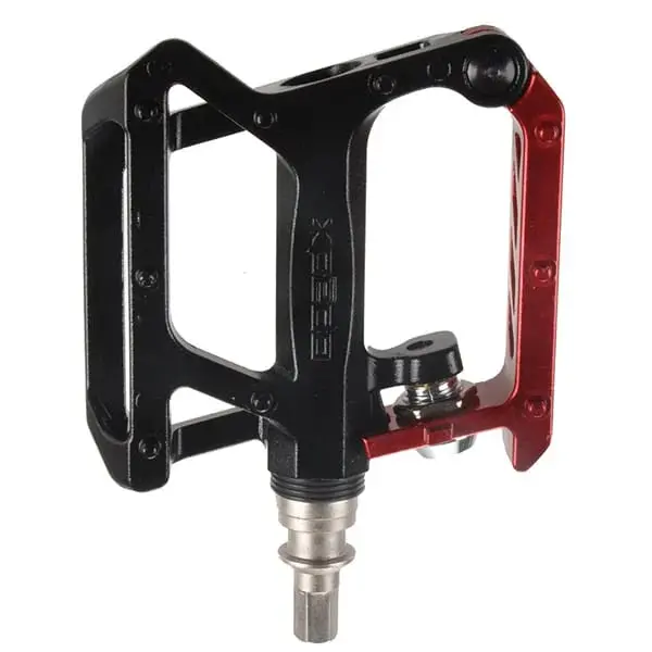Xpedo Trvs 10 Qrd Flat Pedals - Red-Black 1