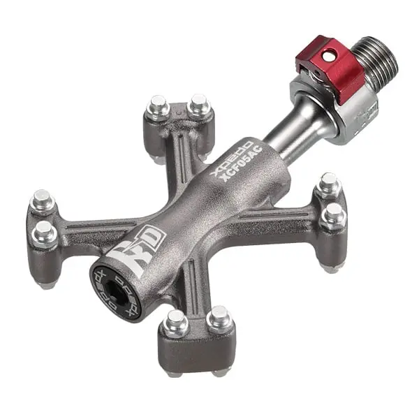Xpedo Trvs 5 Qrd Flat Pedals - Gray 1