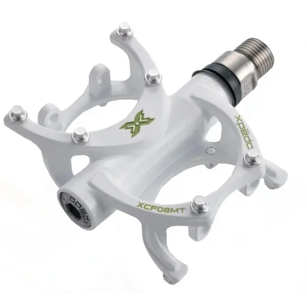 Xpedo Trvs 8 Flat Pedals - White 1