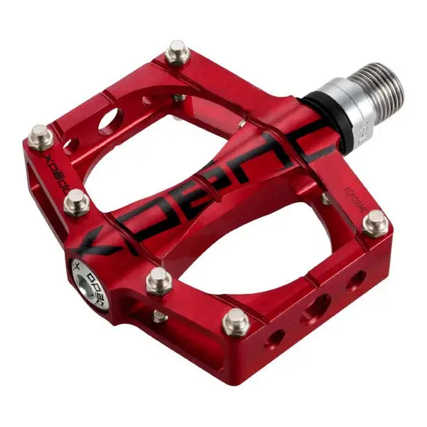 Xpedo Trvs 9 Flat Pedals - Red 1