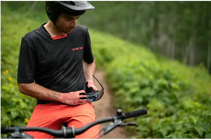 Yeti Enduro Short Sleeve Mtb Jersey - Obsidian Halftone 4