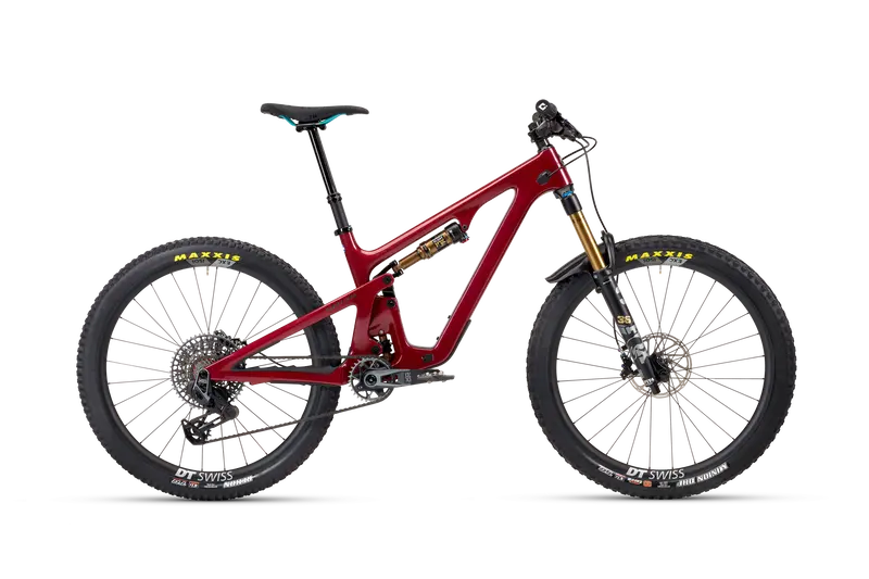 Yeti Sb135 T3 27.5 - X0 Axs - Exc 1501 Carbon Wheels - Cherry 1