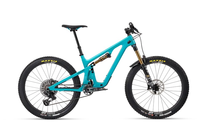 Yeti Sb135 T3 27.5 - X0 Axs - Exc 1501 Carbon Wheels - Turquoise 1