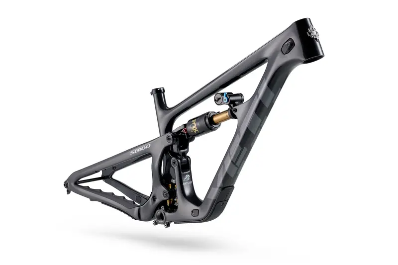 Yeti Sb160 Carbon Frame - X2 Factory - Raw Carbon 3
