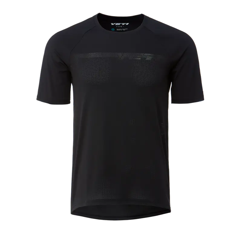 Yeti Turq Air Short Sleeve Mtb Jersey - Black 1