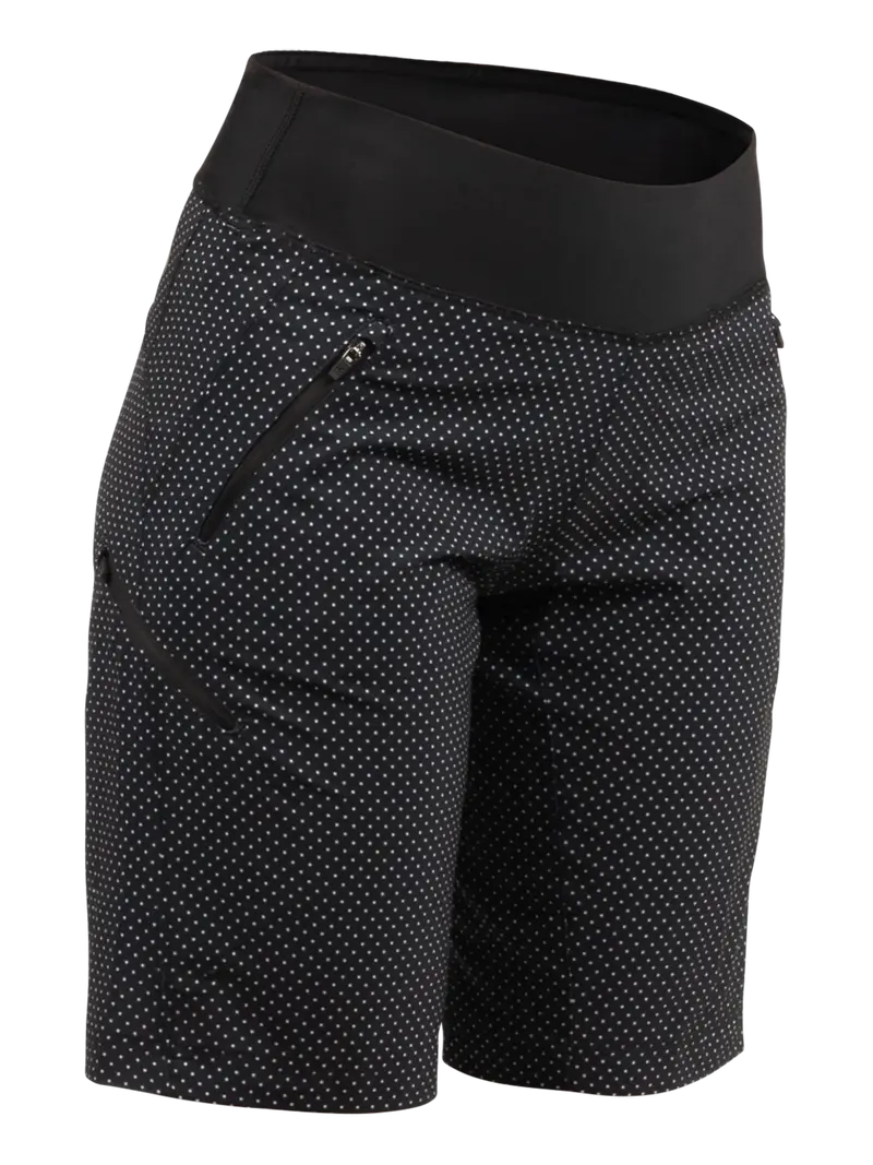 Zoic Bliss Mtb Short - Womens - Black Polka Dot 1