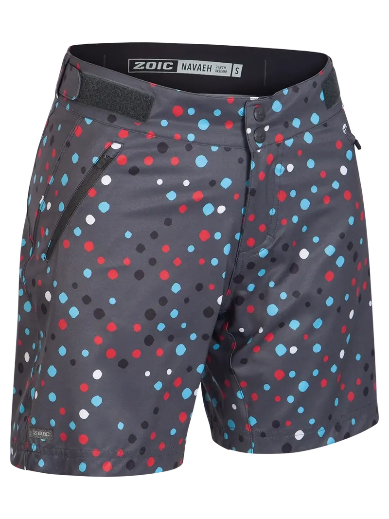 Zoic Naveah 7" Mtb Short - Womens - Shadow Good Dot 1