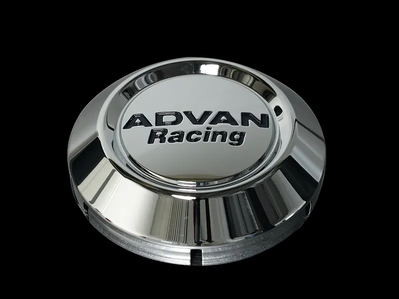 Advan 63Mm Low-Profile Center Cap – Chrome Finish 1
