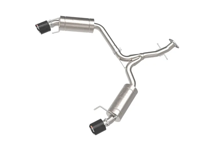 Afe Power Takeda Axle-Back Exhaust System With Carbon Fiber Tips – For 2006–2013 Lexus Is250/Is350 1