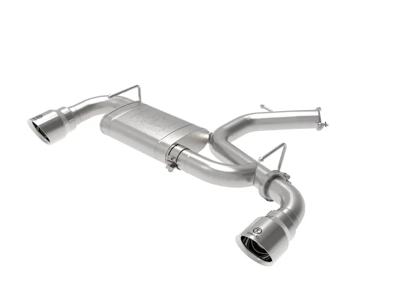 Afe Takeda Dual-Tip Axle-Back Exhaust System For 2019–2020 Hyundai Veloster N – 304 Stainless Steel, Polished Finish 1