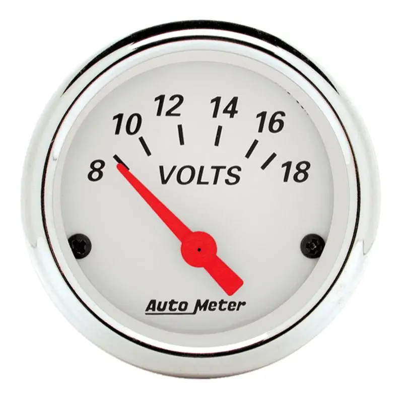 Autometer 5-Piece Mechanical Gauge Kit – Arctic White Face, Includes Speedometer, Tach, Oil Pressure, Water Temperature 1