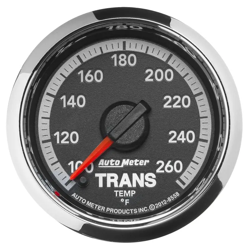 Autometer Factory-Matched Transmission Temperature Gauge For 4Th-Gen Dodge – 52.4Mm, 100–260°F 1