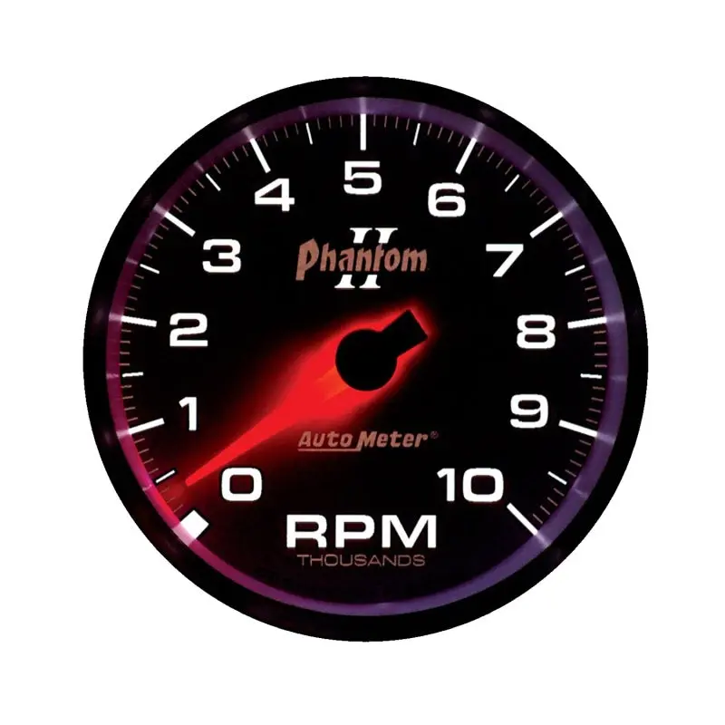 Autometer Phantom Ii 3-3/8In 10000 Rpm In-Dash Tachometer 2