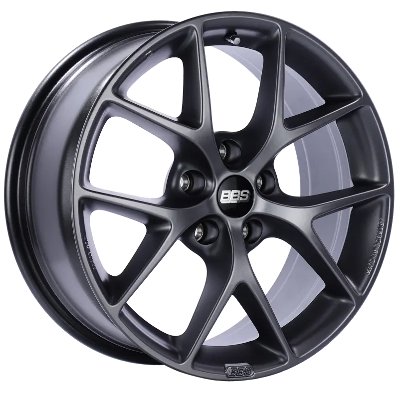 Bbs Sr 17X7.5 5X100 Et48 Satin Grey Wheel -70Mm Pfs/Clip Required 1