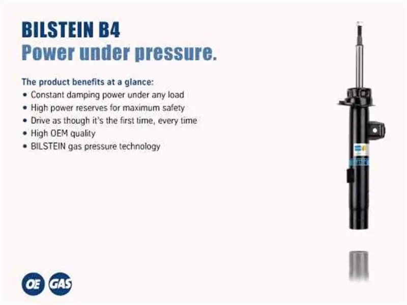 Bilstein B4 Oe 15-17 Bmw M3/15-17 Bmw M4 Front Left Twintube Strut Assembly 1