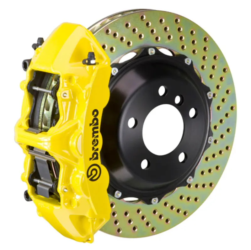 Brembo 04–05 Ferrari 360 Challenge Stradale Front Big Brake Kit – 6-Piston Calipers, Drilled 380X32 Mm Two-Piece Rotors 1