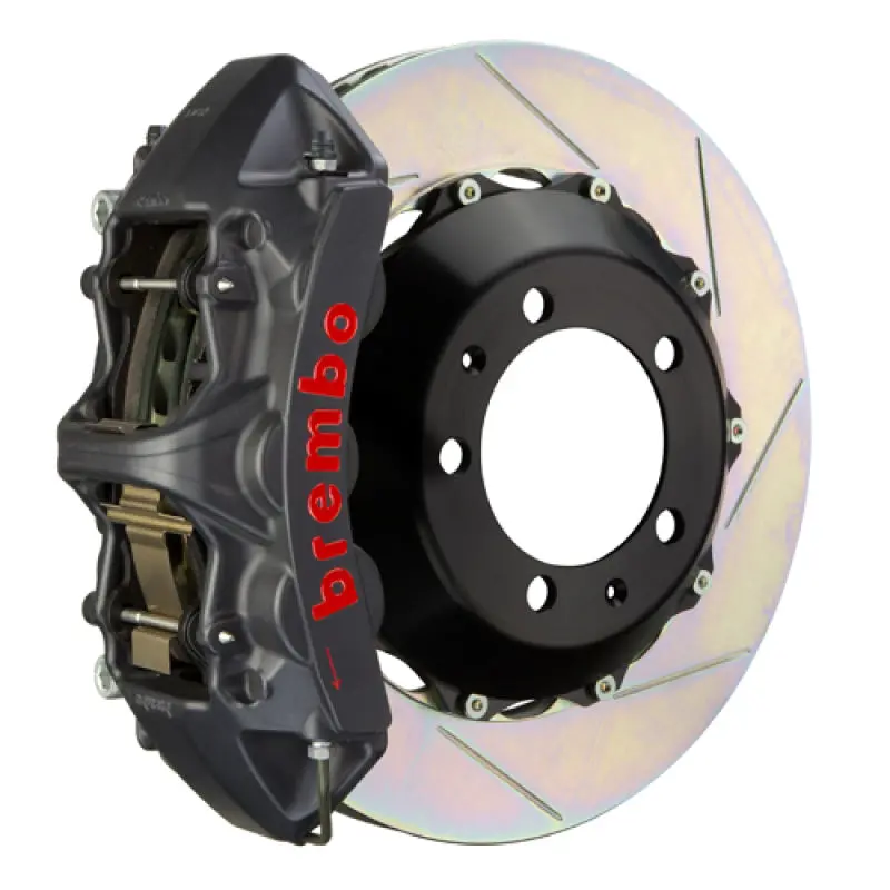 Brembo Gts Front Big Brake Kit For 1995–1998 Porsche 993 C2/C4/C4S/Turbo – 6-Piston Cast Calipers, Slotted 355X32 Mm Rotors 1
