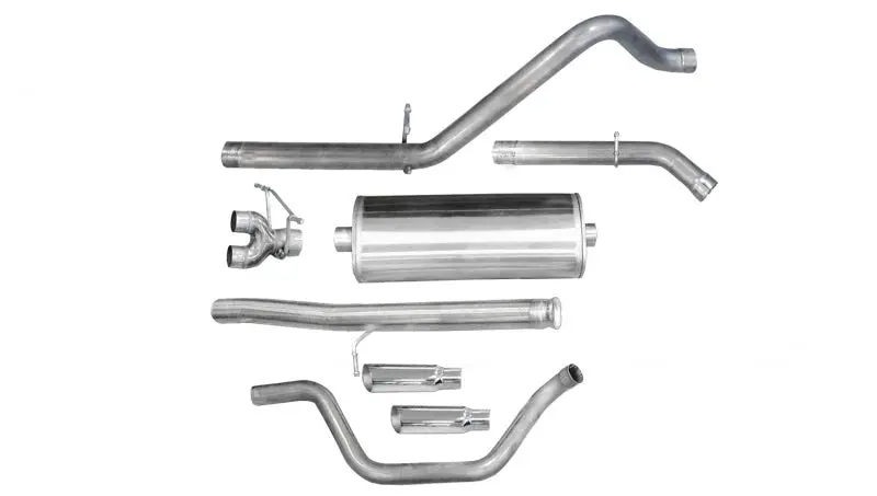 Corsa/Db 10-13 Chevrolet Silverado Ext. Cab/Std. Bed 1500 4.8L V8 Polished Sport Cat-Back Exhaust 1