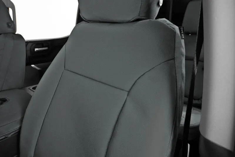 Covercraft Endura Precisionfit Seat Covers For 2022–2024 Chevrolet Silverado – Front Row, Charcoal-On-Charcoal 1