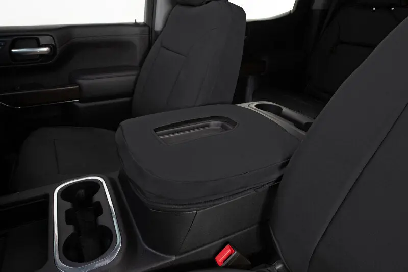 Covercraft Endura Precisionfit Third-Row Seat Covers For 2019–2024 Subaru Ascent – Black-On-Black Custom Fit 1