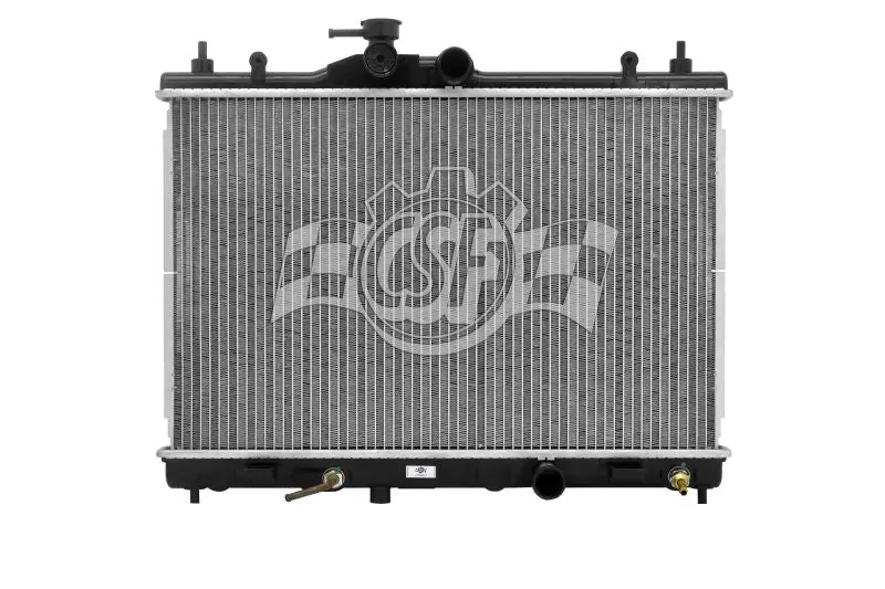 Csf Oem-Style Plastic Radiator – Compatible With 2007–2009 Nissan Versa 1.8L 1