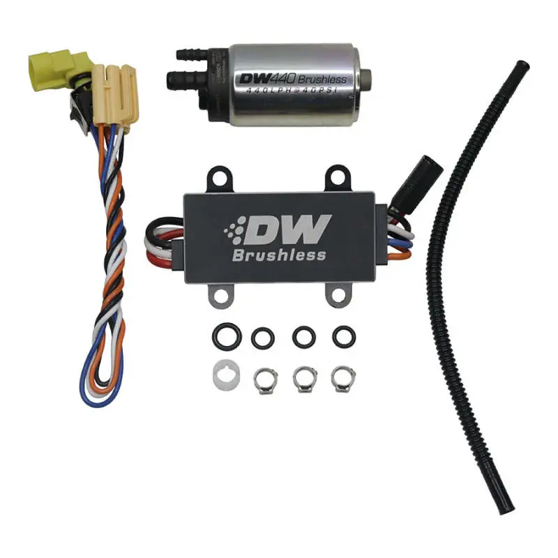 Deatschwerks Dw440 Brushless Fuel Pump System (440 Lph) With C102 Controller & Install Kit – Fits 2014–2019 Corvette 1