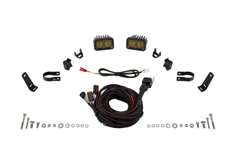 Diode Dynamics Stage Series Ssc2 Pro Roll Bar Chase Light Kit – 1.5" Yellow (Pair) 1