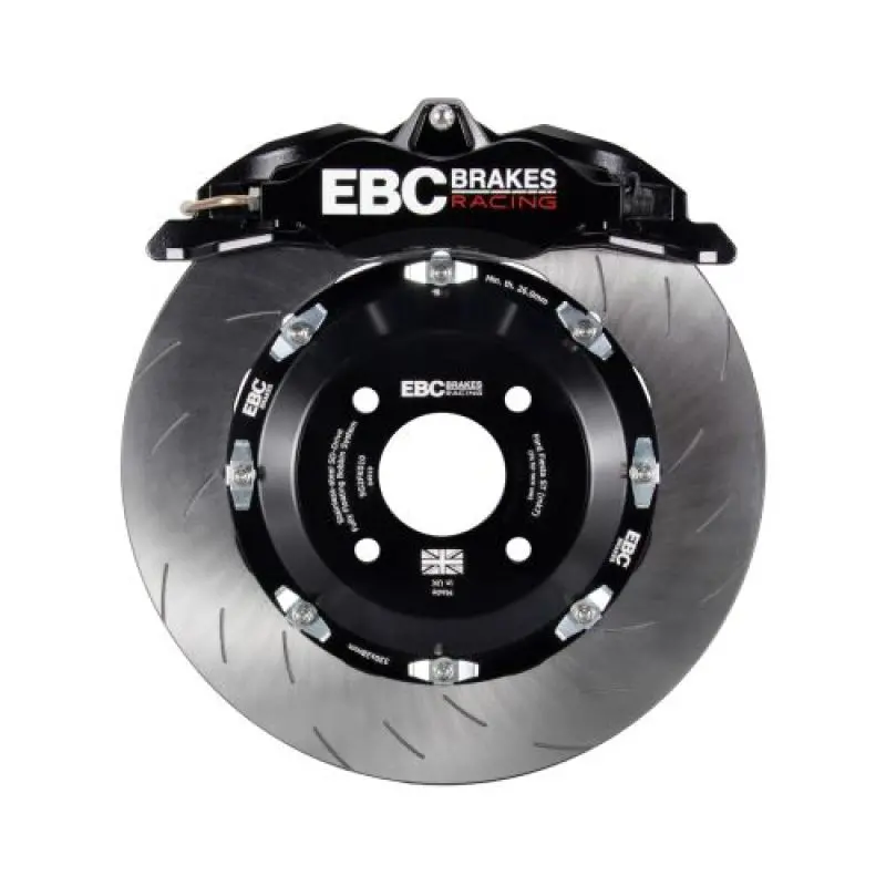 Ebc Racing Apollo-4 Big Brake Kit For 2003–2012 Mazda Rx-8 – Front, Black Calipers, 355Mm Rotors 1