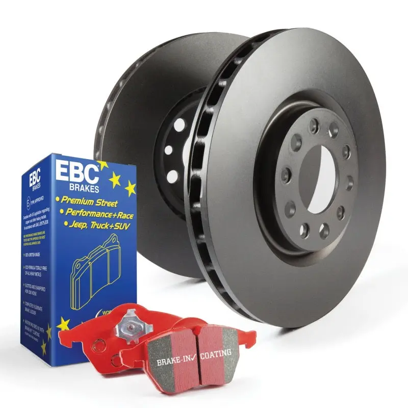 Ebc Redstuff Brake Pad And Rk Rotor Performance Kit 1