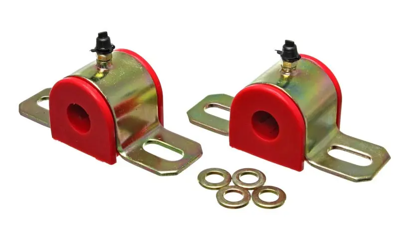 Energy Suspension All Non-Spec Vehicle Red 3/4 Inch Sway Bar Bushings 1