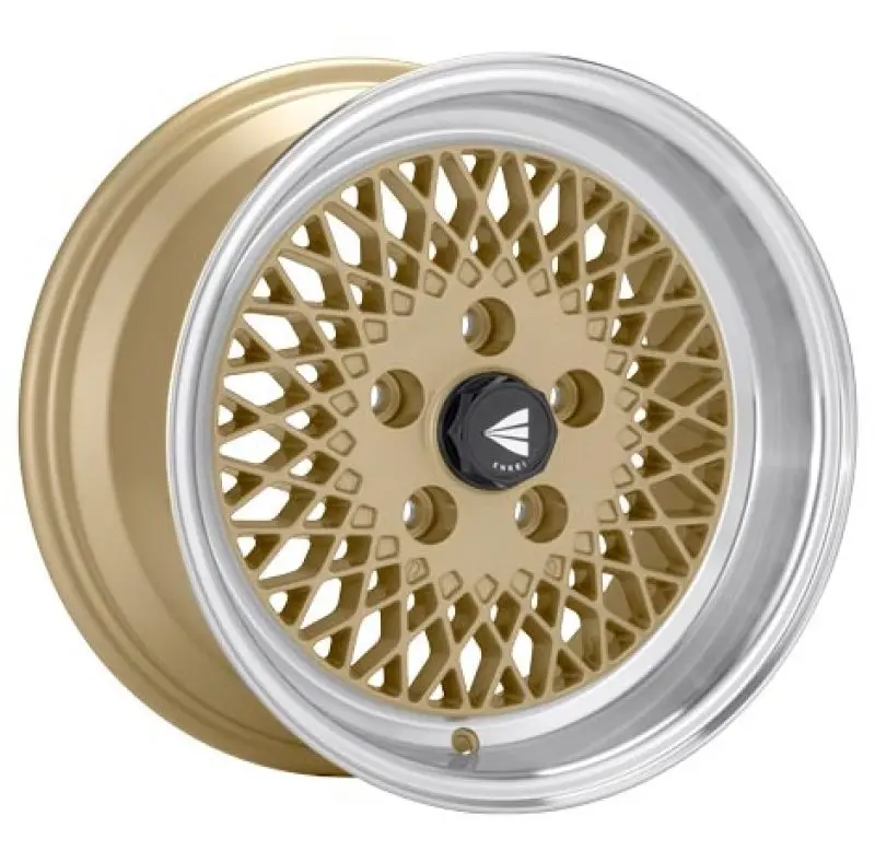 Enkei Rpf1 Classic Line 15X7 Inch Gold Alloy Wheel – 38Mm Offset, 4X100 Bolt Pattern 1