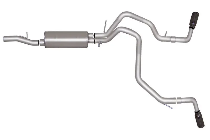 Gibson Dual Exhaust System For 2015–2019 Chevrolet Tahoe Ls – 5.3L Cat-Back With 2.25-Inch Aluminized Tubing And Extreme Sound Tuning 1