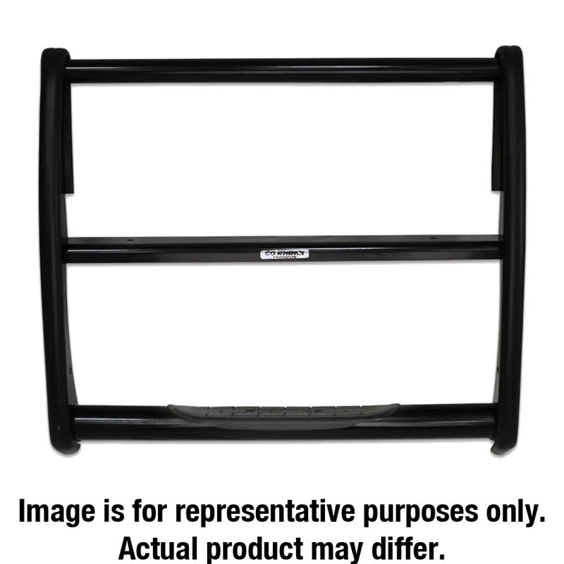 Go Rhino Stepguard 3000 Series Grille Guard For 2007–2013 Chevrolet Avalanche – Center-Mount, Black Finish 2