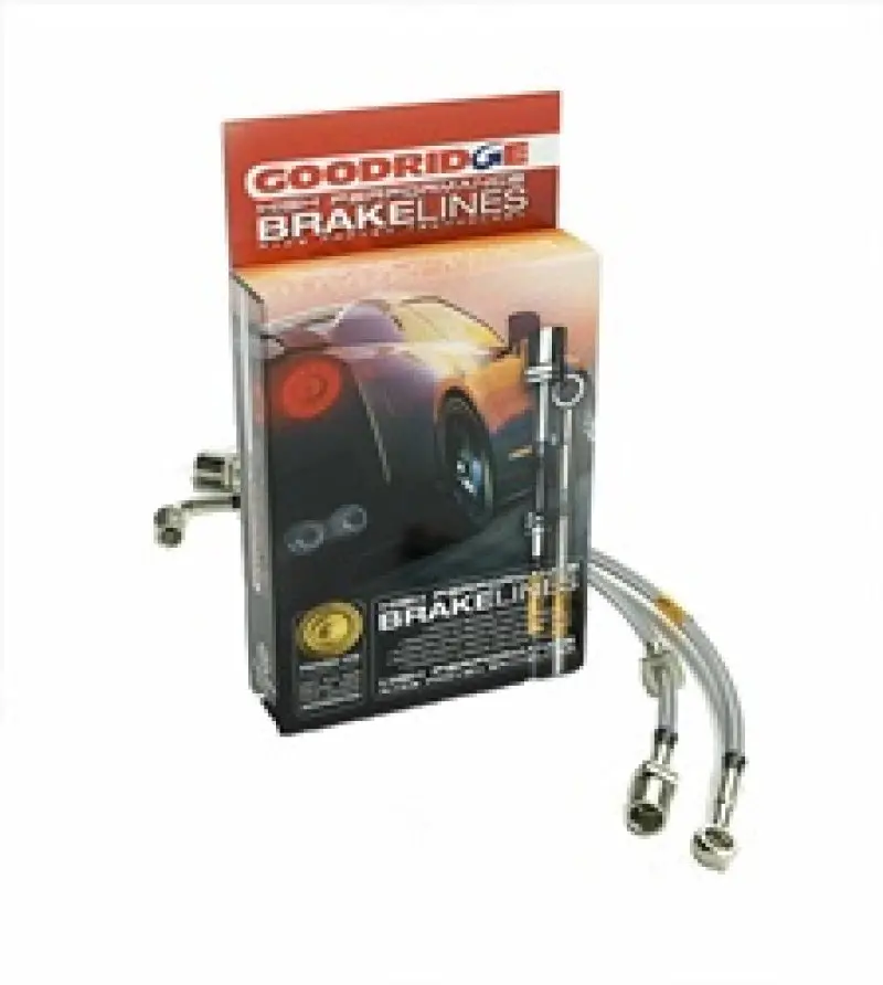 Goodridge Stainless Steel Brake Line Kit For Select Mercedes-Benz Models (1994–1999): C220, C280, C36, Cl500, S320 2