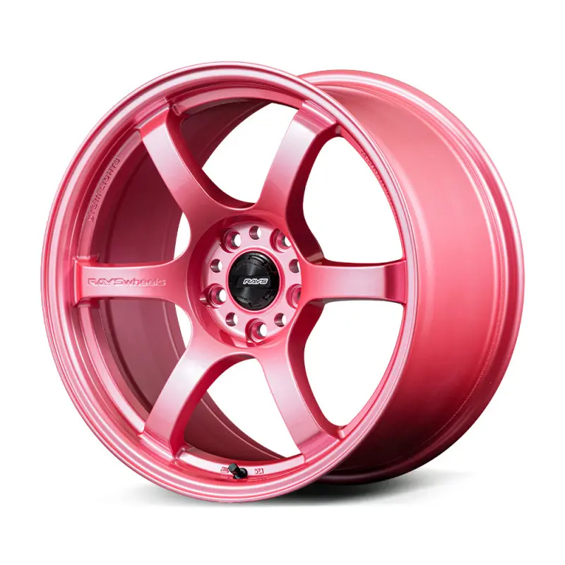 Gram Lights 57Dr Forged Alloy Wheel – 18X9.5", +38Mm Offset, 5X120, Sakura Pink (Includes Center Cap & Bk Air Valve #21) 1