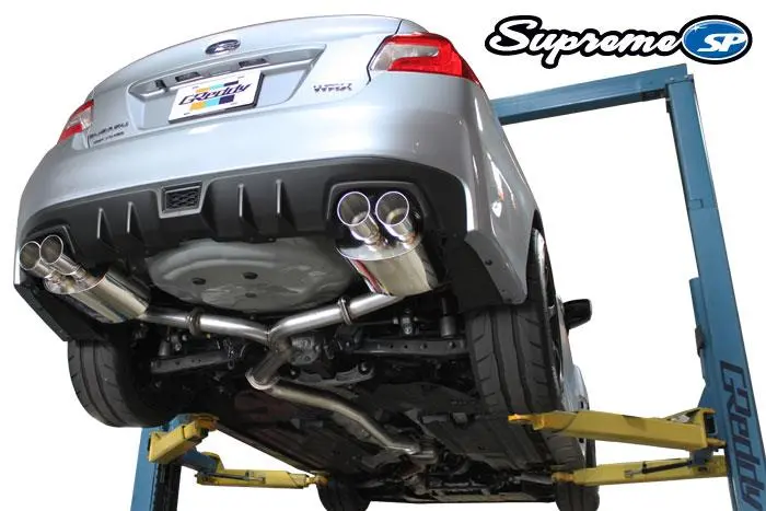 Greddy Supreme Sp Exhaust System For 2015 Subaru Sti And Wrx Sedan 2
