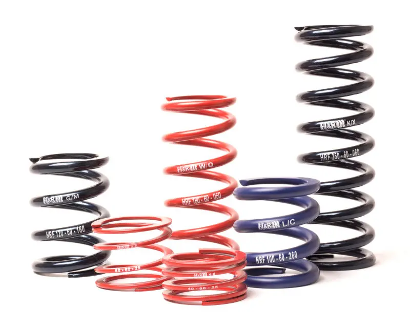 H&R Single Race Coil Spring – 60Mm Inner Diameter, 160Mm Free Length, 110 N/Mm (628 Lb/In) Rate 1