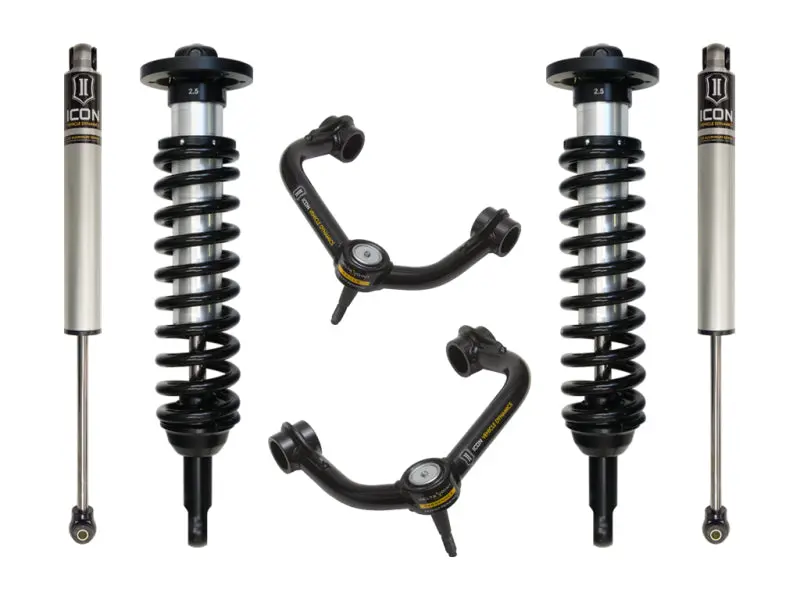 Icon Stage 2 Suspension System For 2004–2008 Ford F-150 4Wd – 0 To 2.63" Lift With Tubular Upper Control Arms 1