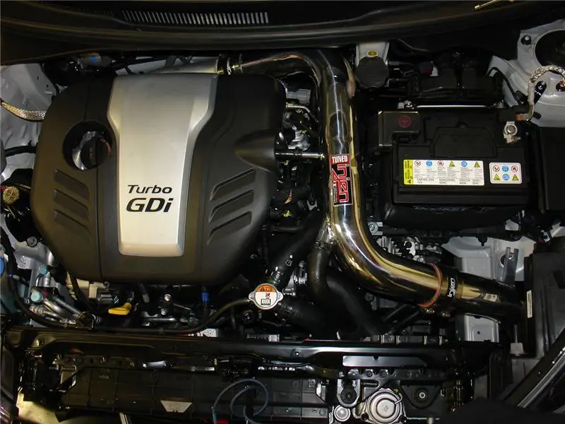 Injen Cold Air Intake For 2013 Hyundai Veloster Turbo – 1.6L Gdi Engine, Black Housing 2