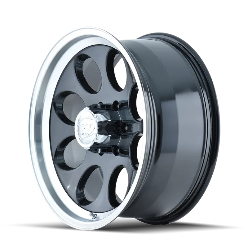 Ion Type 171 15X10 / 5X139.7 Bp / -38Mm Offset / 108Mm Hub Black/Machined Wheel 1